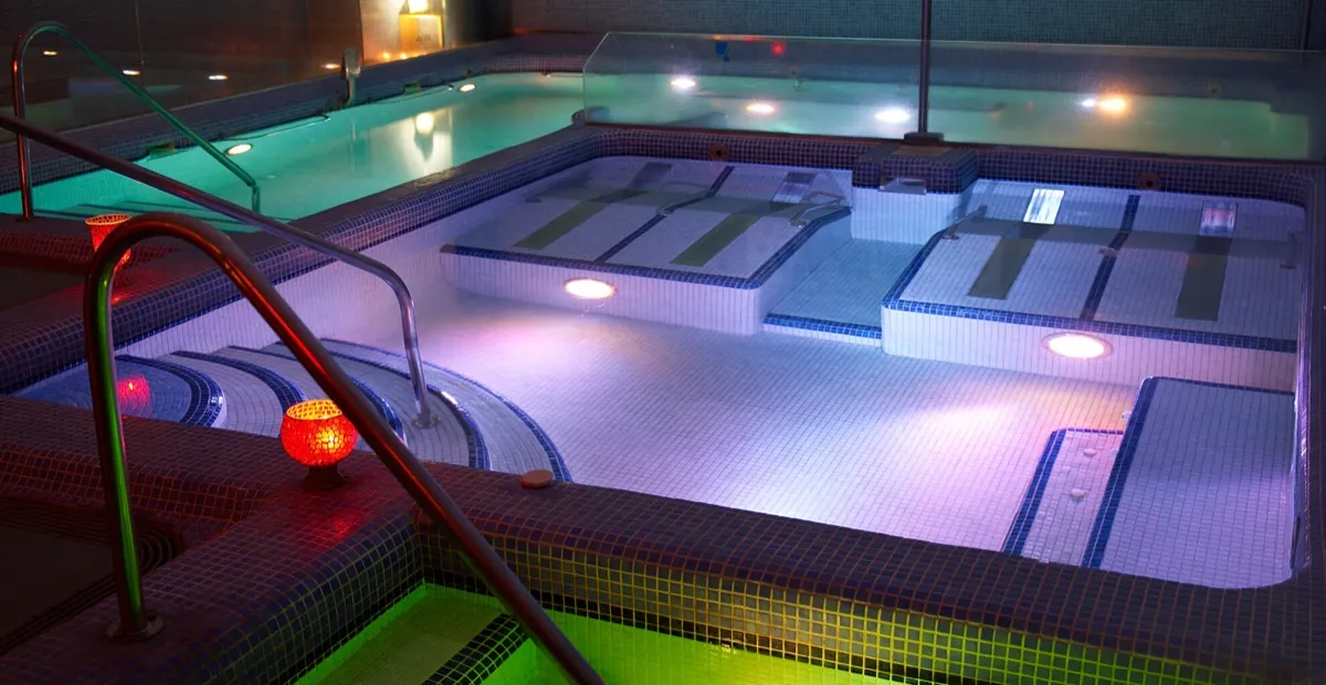 Cabina de masajes del spa