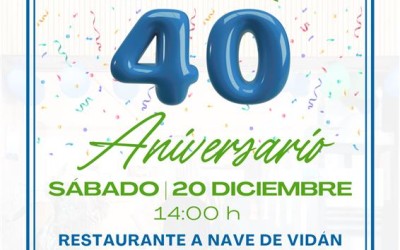 ¡Únete a la fiesta del 40º Aniversario de Espagat!