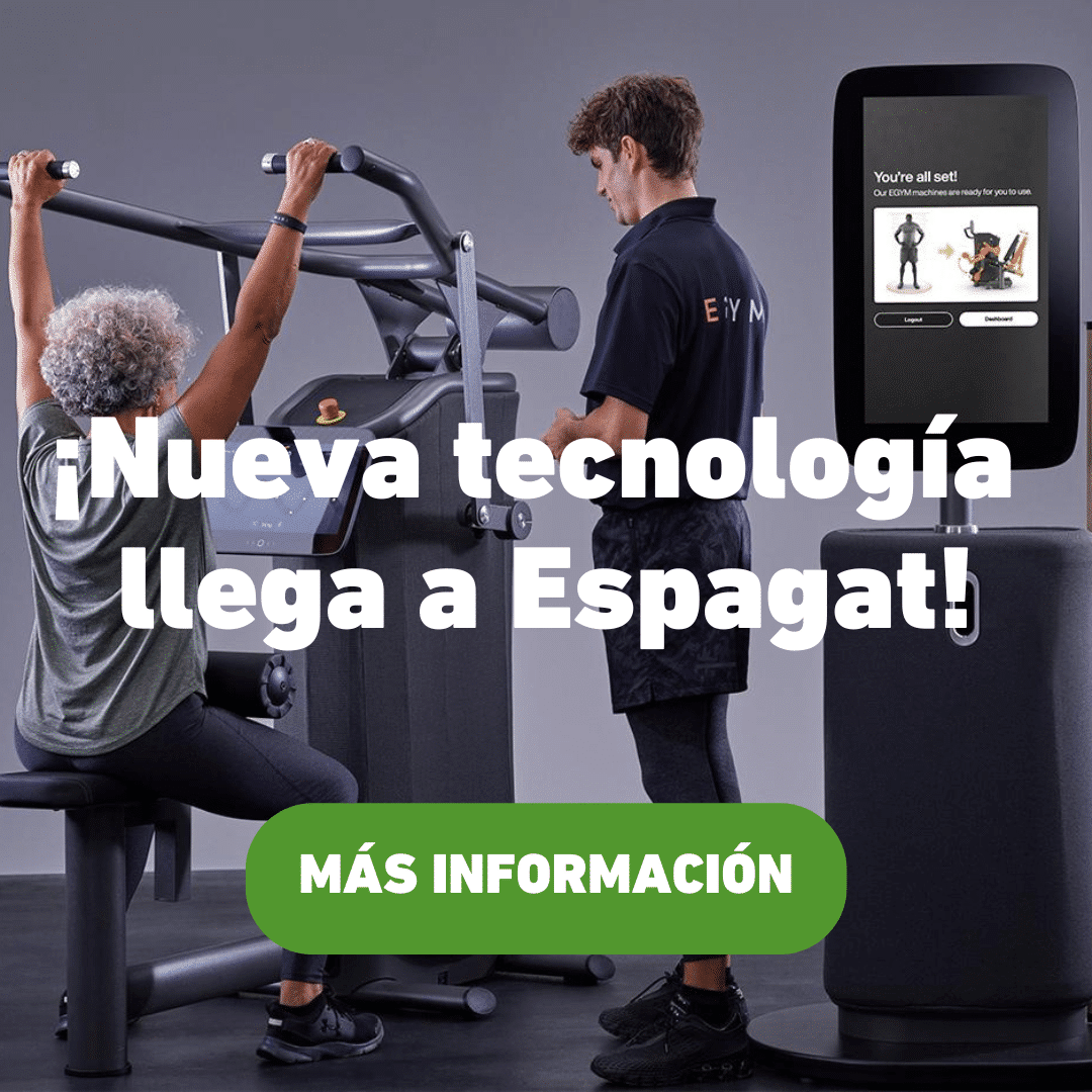 La nueva tecnología egym llega a Espagat, tu gimnasio en Santiago de Compostela.