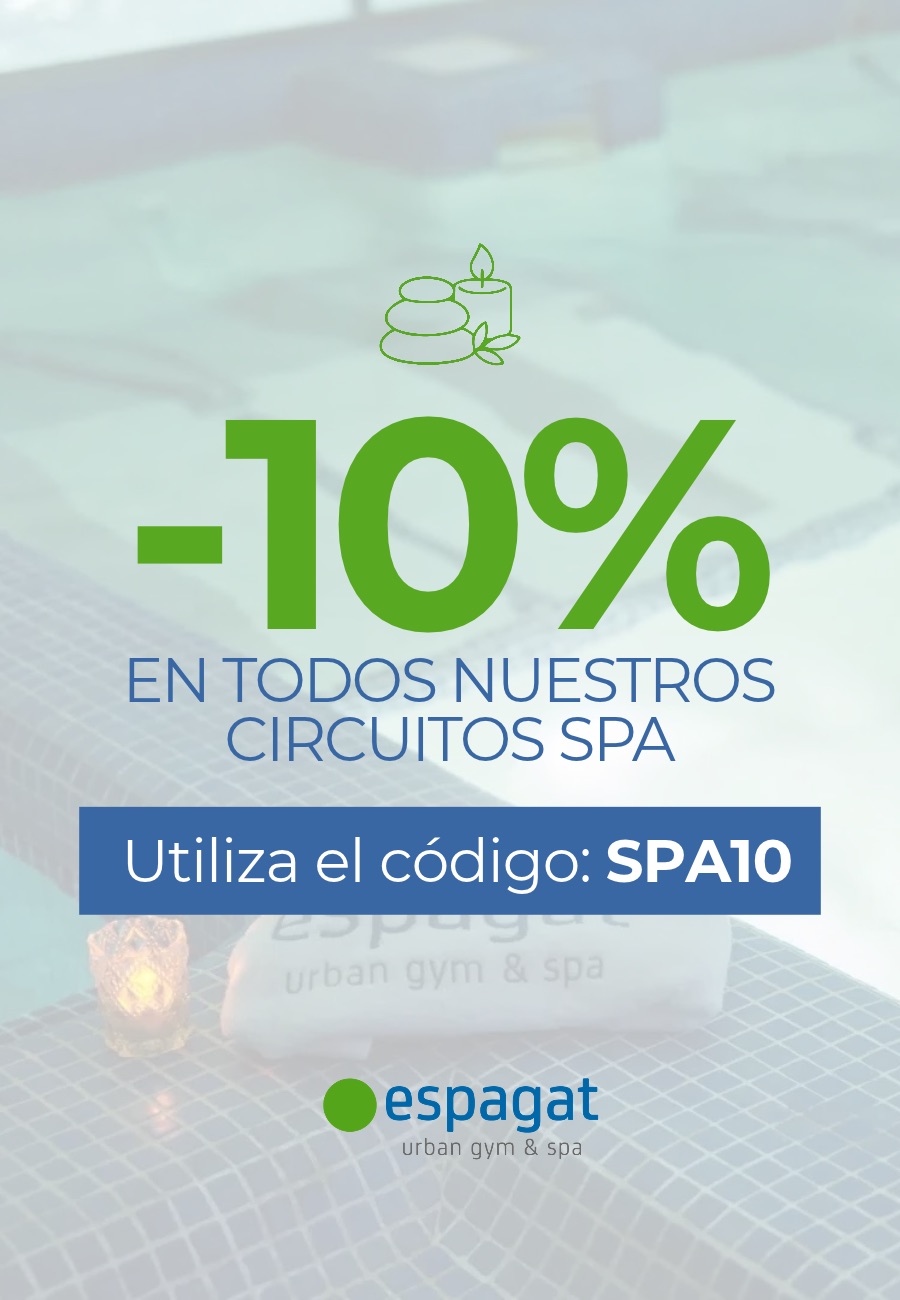 -10 % en todos nuestros circuitos spa. Utiliza el código SPA10